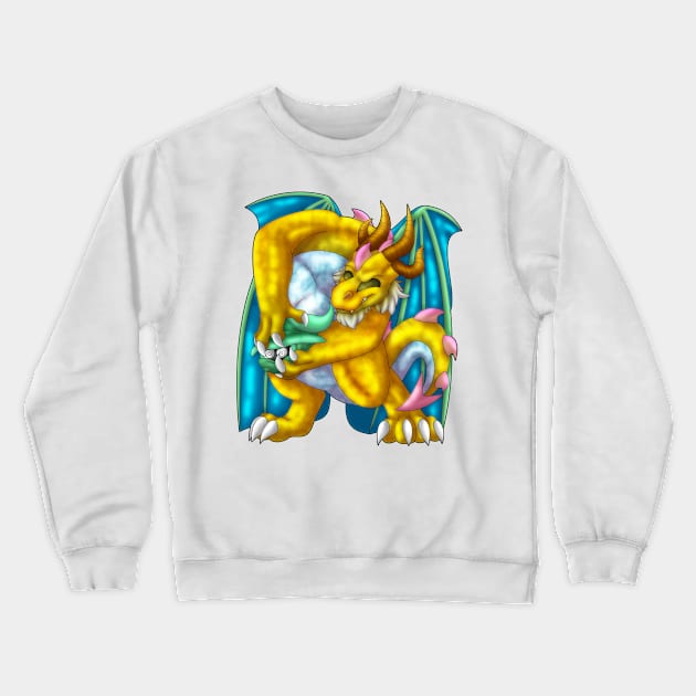 Wizard Peak: Jarvis (Yellow) Crewneck Sweatshirt by spyroid101